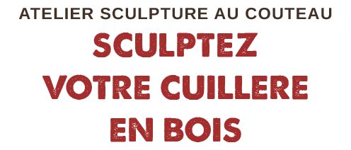 Atelier sculpture au couteau